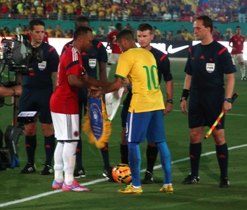 Brasil x Colmbia - Amistosos 2014