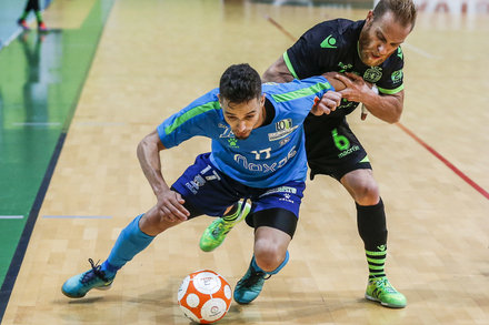Sporting x Futsal Azemis - Liga SportZone 2016/2017 - Quartos-de-Final