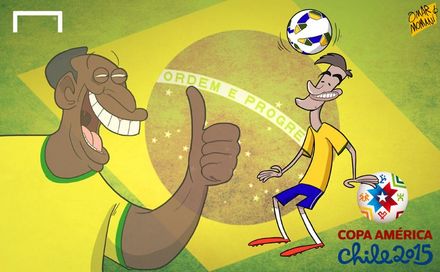 Pel e Neymar