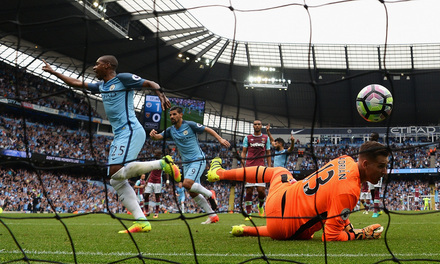 Manchester City x West Ham - Premier League 2016/17