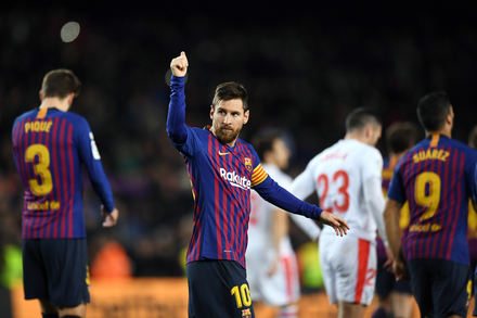 Barcelona x Eibar - Liga Espanhola 2018/19 - CampeonatoJornada 19