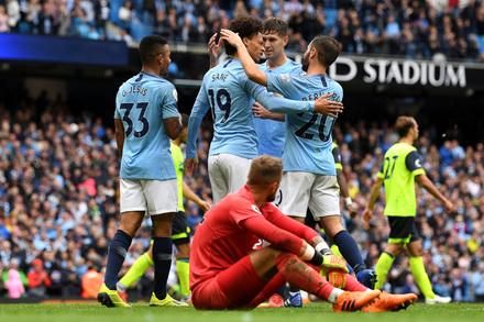 Manchester City x Huddersfield Town - Premier League 2018/2019 - Campeonato Jornada 2