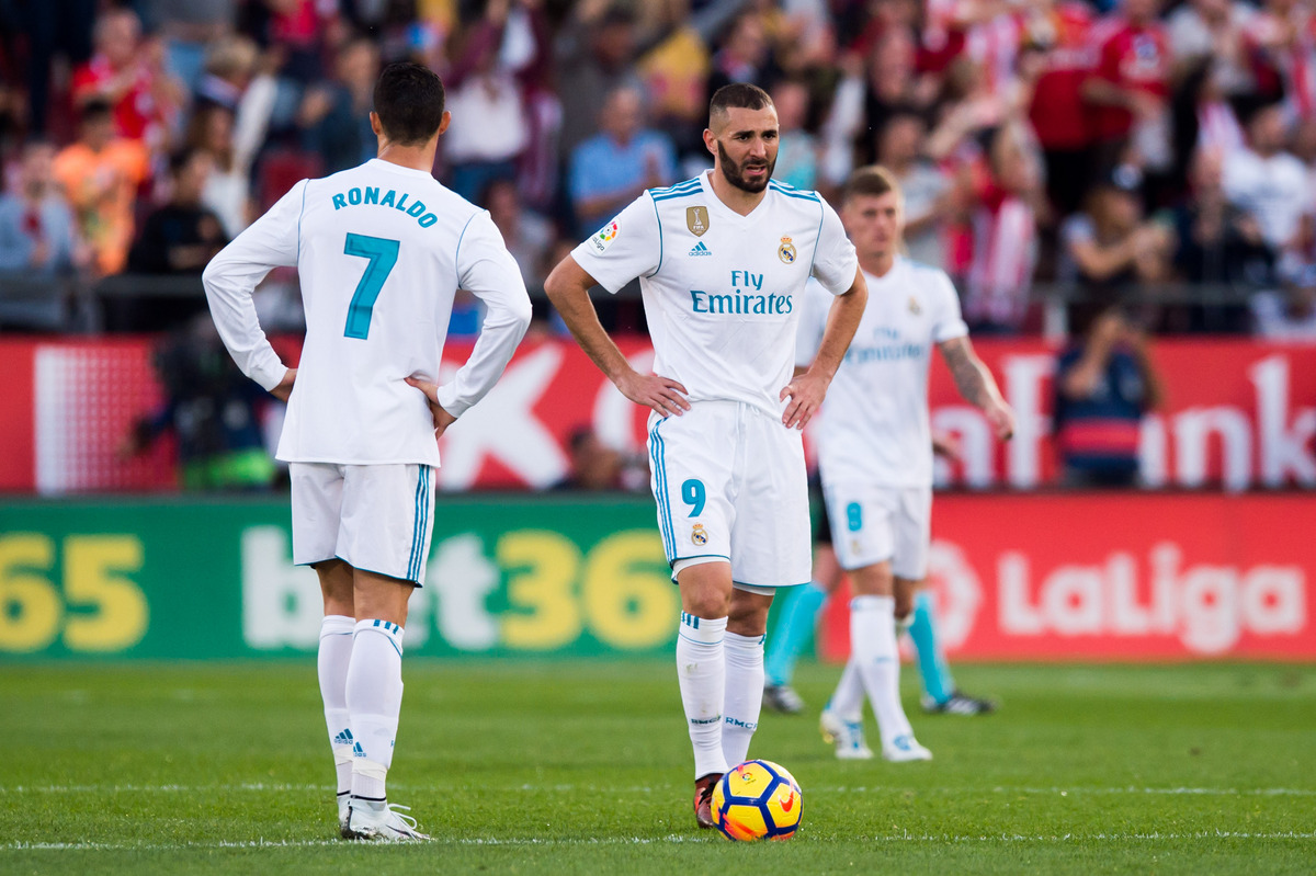 Girona x Real Madrid - Liga Espanhola 2017/18 