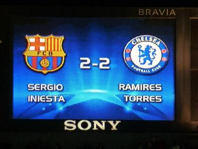 Barcelona 2-2 Chelsea