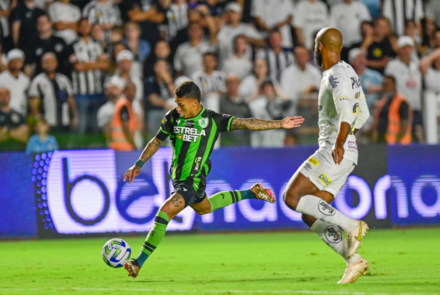 Santos 3-2 Amrica Mineiro