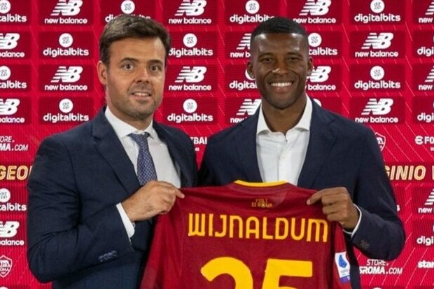 Roma anuncia chegada de Wijnaldum
