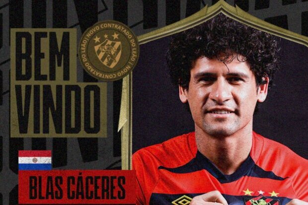 Indicado por Florentín, Cáceres reforça o Sport