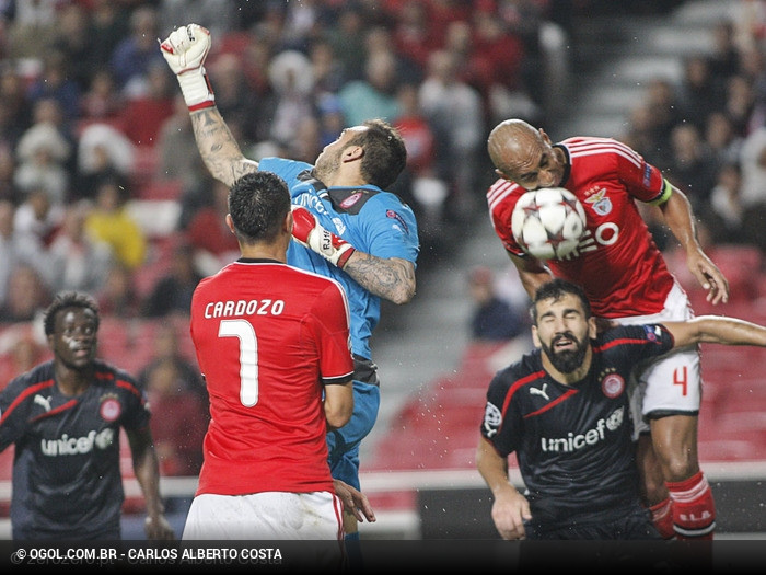 Benfica v Olympiacos Liga dos Campees 2013/14