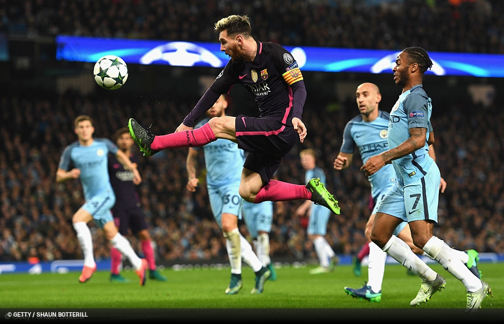 Manchester City x Barcelona - Liga dos Campees 2016/17