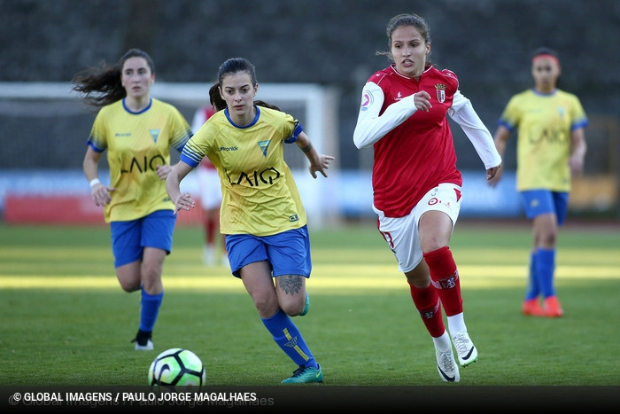 Braga x Estoril Praia - Campeonato Nacional Feminino Allianz 2016/2017 - CampeonatoJornada 12