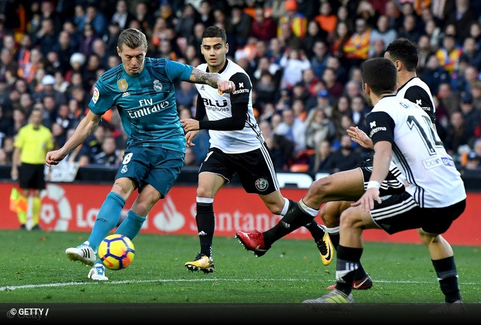 Valencia x Real Madrid - Liga Espanhola 2017/18 - CampeonatoJornada 21
