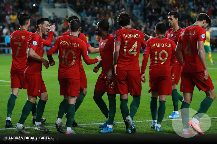 Portugal x Litunia - Apuramento Euro 2020 - Fase de Grupos Grupo B