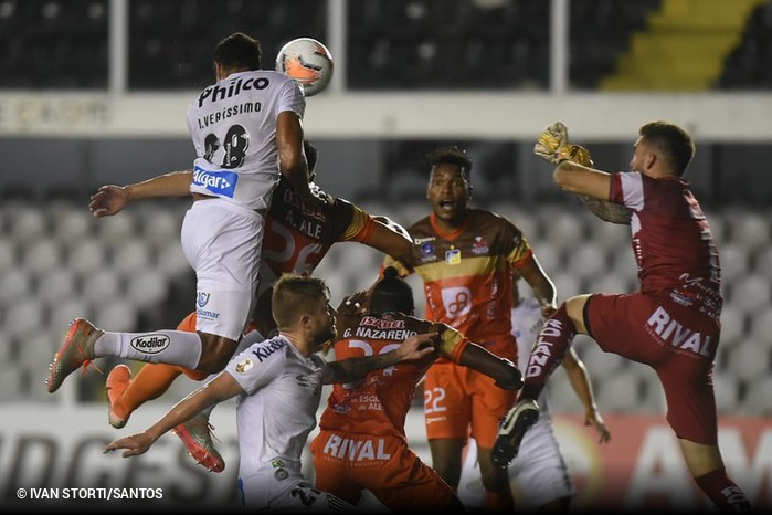 Santos 1x0 Delfn SC - Copa Libertadores 2020