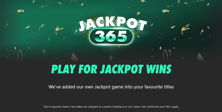 Bet365 inova e lança Jackpot365 integrado ao bilhete de apostas esportivas