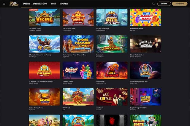 pagina das slots betmgm