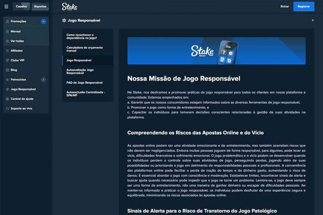 jogo responsavel cassino stake