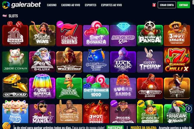 galera bet pagina slots