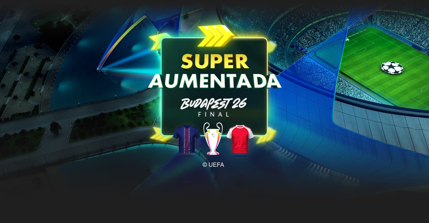 Confira a Super Aumentada da Bet365 para a Final da Champions League 2026
