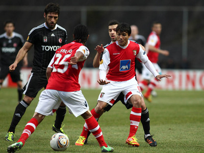 SC Braga v Besiktas Europa League 11/12