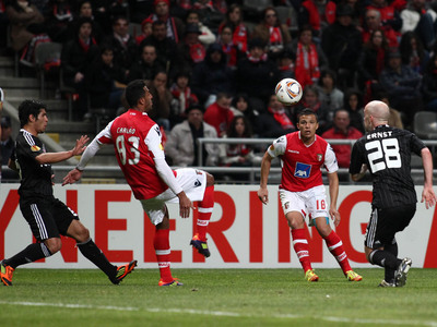 SC Braga v Besiktas Europa League 11/12 :: Fotos 