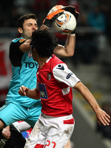 SC Braga v Besiktas Europa League 11/12