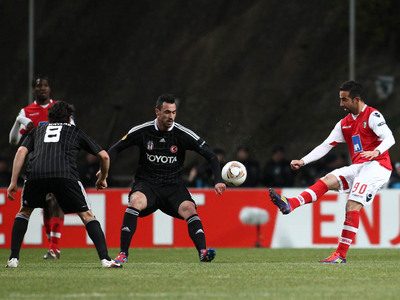 SC Braga v Besiktas Europa League 11/12