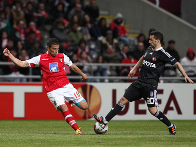 SC Braga v Besiktas Europa League 11/12