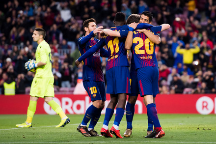 Barcelona x Levante - Liga Espanhola 2017/18 - CampeonatoJornada 18