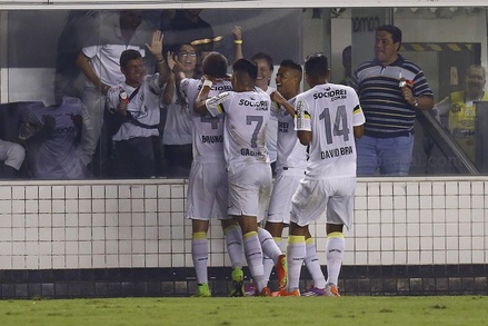 Santos x Palmeiras - Brasileiro 2014