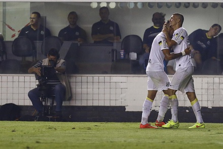 Santos x Palmeiras - Brasileirão 2014