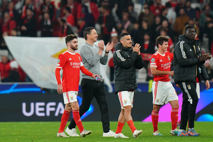 Champions League: Benfica x Club Brugge