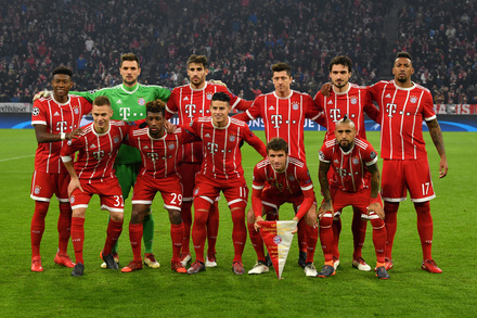 Bayern München x Besiktas - Liga dos Campeões 2017/2018 - Oitavos-de-Final
