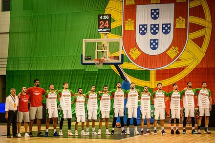 Portugal x Luxemburgo - Qualificao Mundial Basquetebol 2023 (FIBAE) - Grupo C