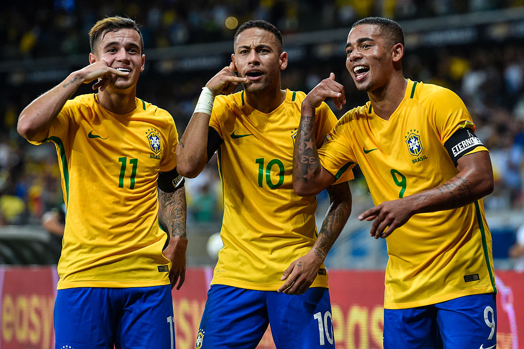 Brasil x Argentina - Eliminatrias Copa 2018 - CONMEBOL - CampeonatoJornada 11