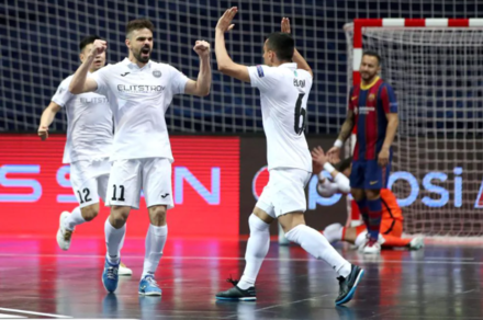 Barcelona x Kairat - UEFA Futsal Champions League 2020/21 - Meias-Finais 