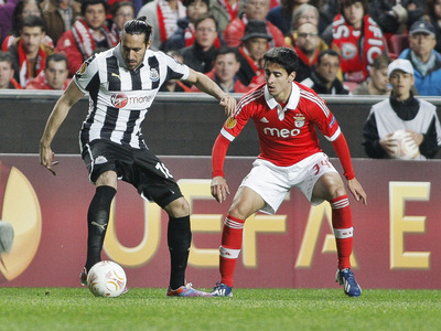 Benfica v Newcastle UEFA Europa League 2012/13 QF 1 Mo