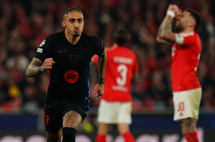 Liga dos Campees: SL Benfica x FC Barcelona