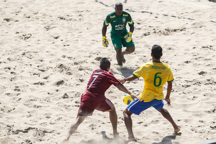 Brasil x Venezuela - Qualificao Mundial Praia 2015 (CONMEBOL) - Fase