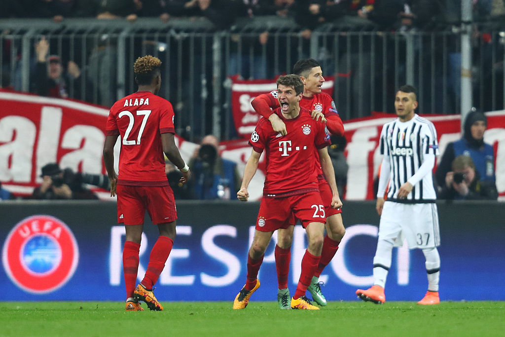 Bayern x Juventus - Liga dos Campees 2015/2016