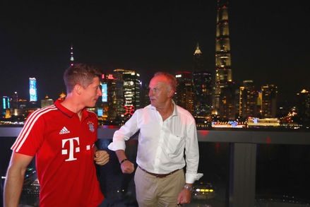 Robert Lewandowski, Karl-Heinz Rummenigge