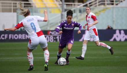 Fiorentina Femminile Vs Slavia Praga Imagem de Stock Editorial - Imagem de  futebol, liga: 204590179