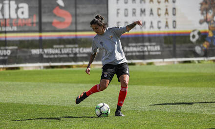 Treino equipa feminina SL Benfica