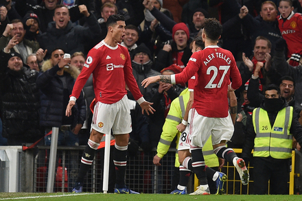 Manchester United 3-2 Arsenal :: Premier League 2021/2022 :: Ficha do Jogo