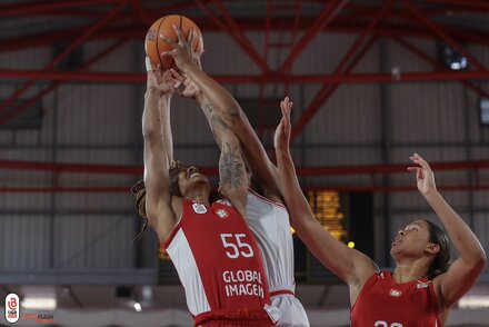 Basquetebol Feminino: Imortal-Benfica (52-50) 