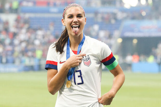 Alex Morgan: a Baby Horse