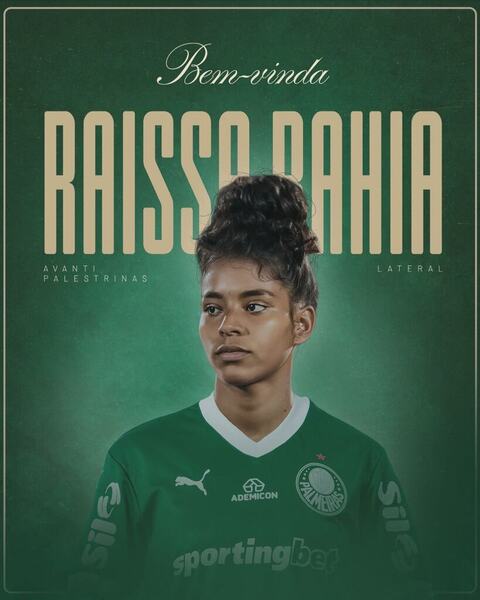 Raíssa Bahia, atleta da Seleção Brasileira