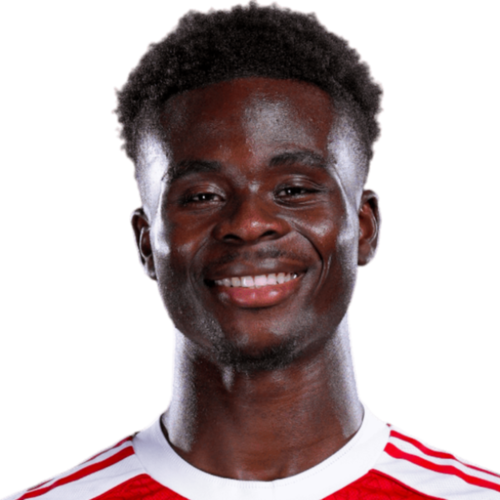 SAKA☆ページ Bukayo Saka :: 2025/2026 - Arsenal - Informações e Estatísticas do