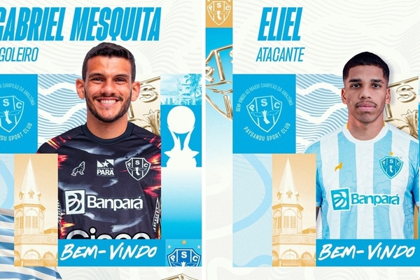 Paysandu anuncia goleiro e atacante para sequncia da Srie B