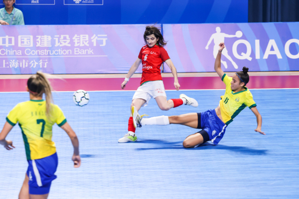 Brasil  campeo universitrio no Mundial Feminino de Futsal