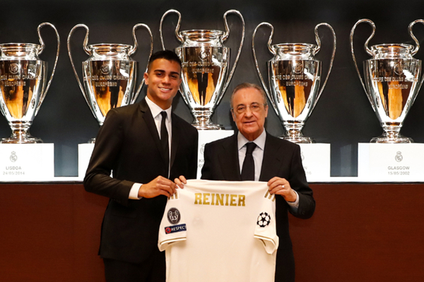 A caminho do Atltico, Reinier encaminha sada do Real Madrid